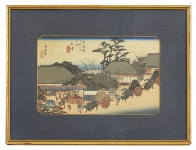 Lot 322 - Utagawa Hiroshige (Japanese, 1797-1858)