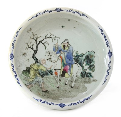 Lot 171 - A Chinese famille rose bowl