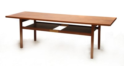Lot 485 - A Danish teak coffee table
