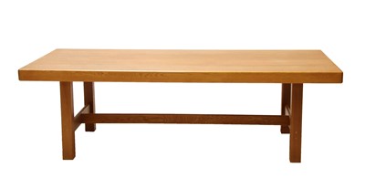 Lot 214 - A Danish oak coffee table