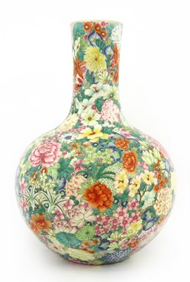 Lot 178 - A Chinese famille rose vase