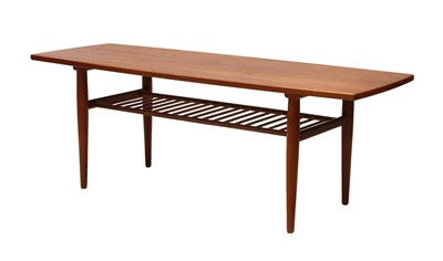 Lot 302 - A Danish teak coffee table