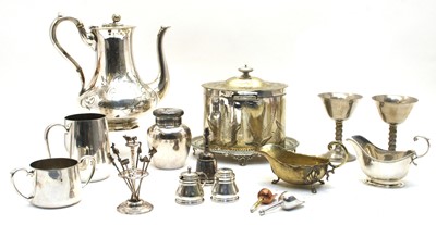 Lot 51 - A collection of silver plate