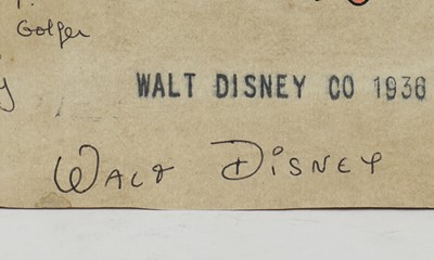 Lot 672 - Walt Disney (American, 1901-1966)