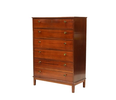 Lot 551 - A Danish mahogany chest