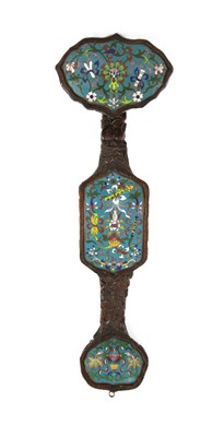 Lot 245 - A large Chinese ruyi sceptre