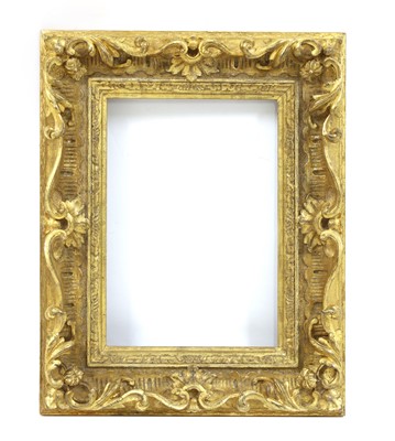 Lot 431 - A carved giltwood picture frame