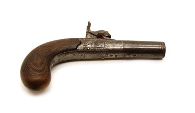 Lot 4 - Berry, London, a percussion round framed pocket pistol