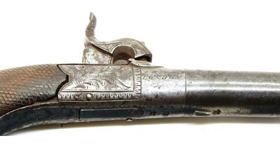 Lot 4 - Berry, London, a percussion round framed pocket pistol