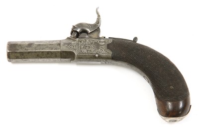 Lot 769 - A percussion pocket pistol