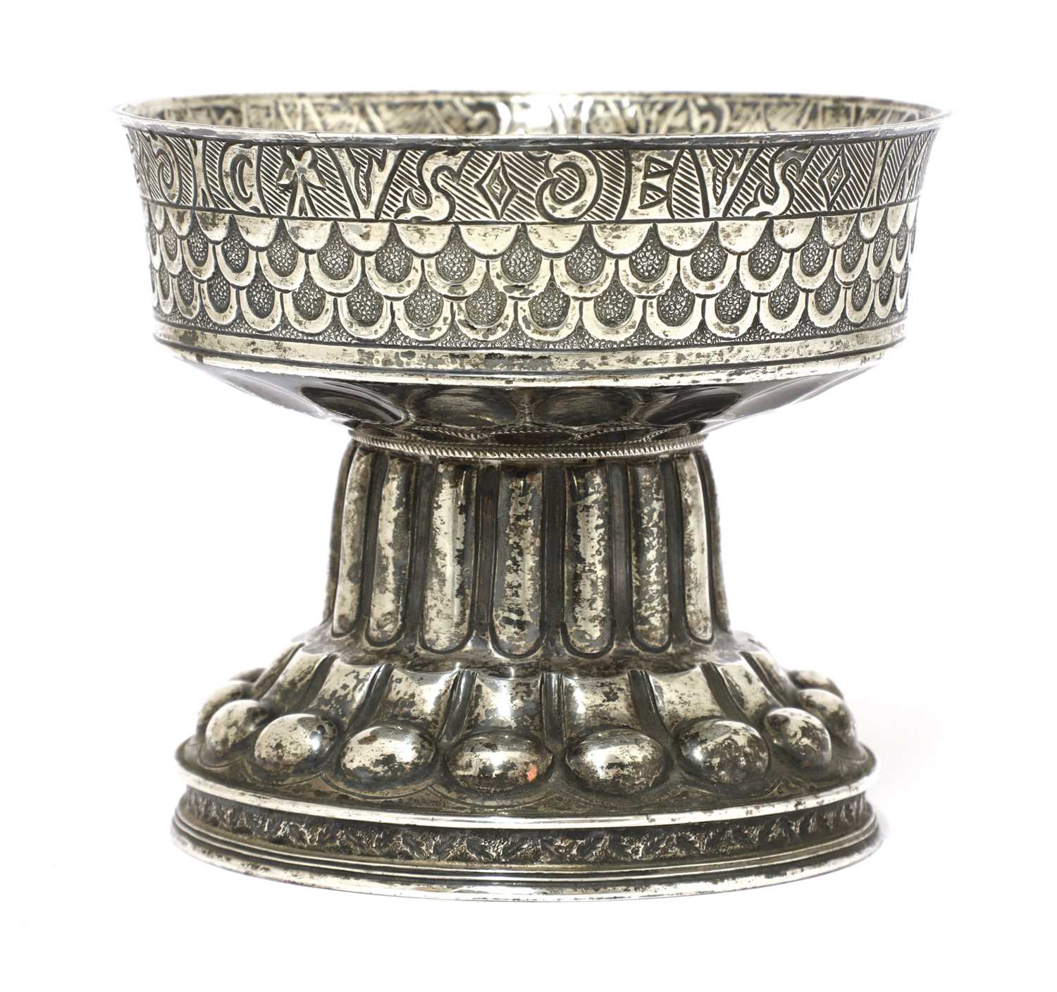 Lot 20 - A silver gilt reproduction replica of The Tudor (Holms) Cup