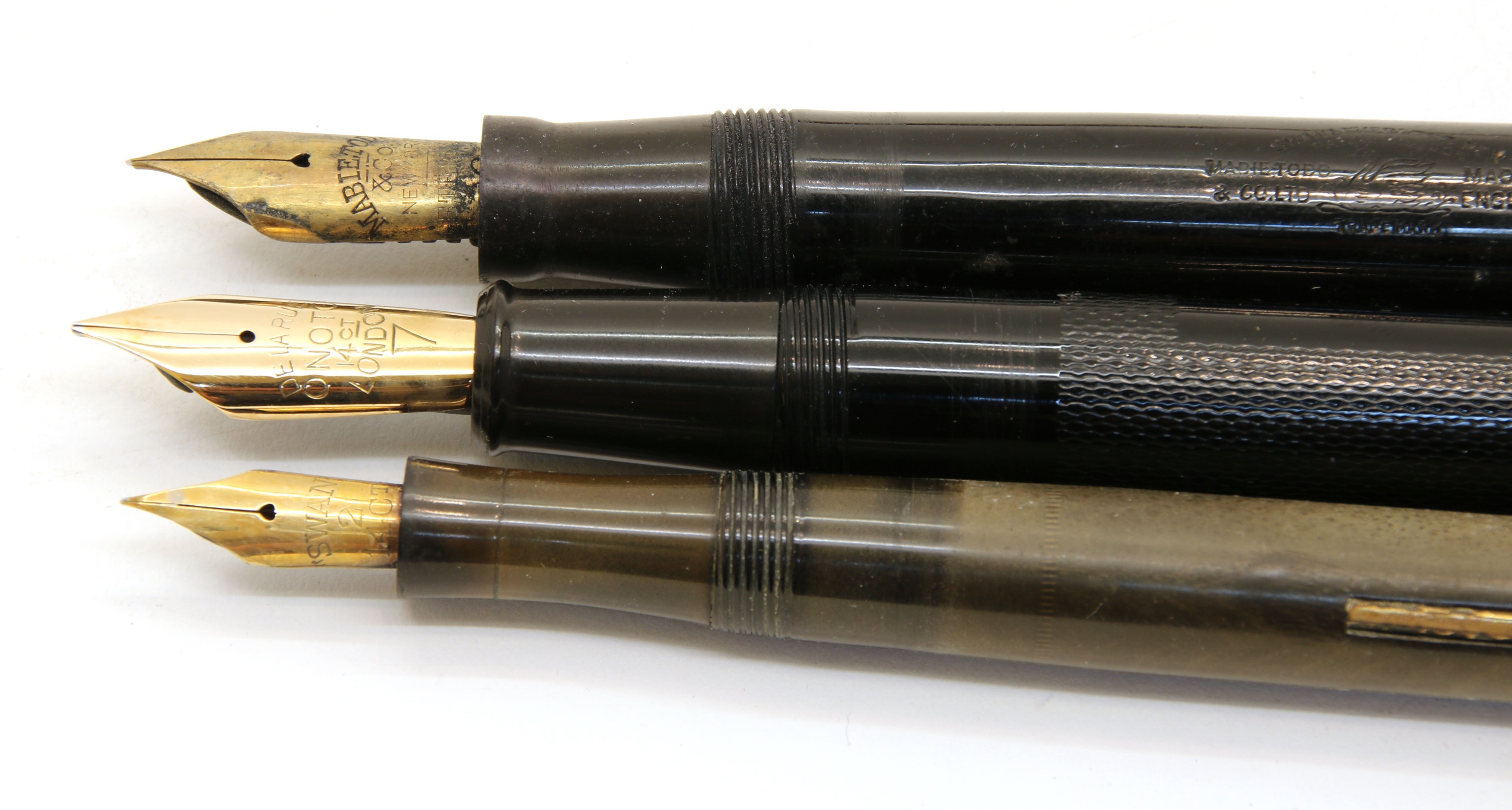 ONOTO THE PEN De La Rue やすい London 14Ct 万年筆 