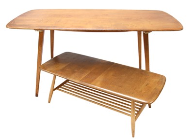 Lot 406 - An Ercol dining table