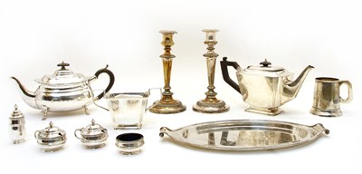 Lot 93 - A large collection of silver plated wares