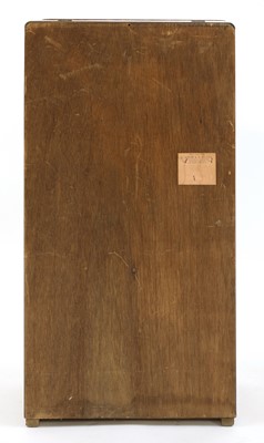 Lot 69 - An Art Deco walnut cocktail cabinet