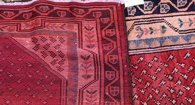 Lot 542 - A Persian wool rug