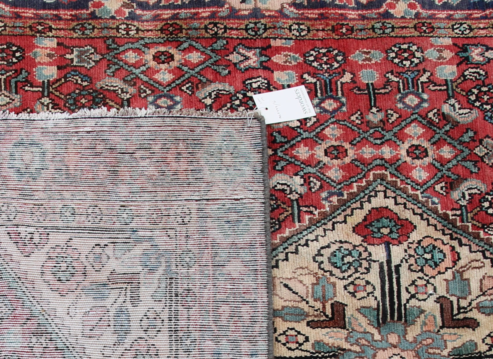 Lot 538 A Persian rug,