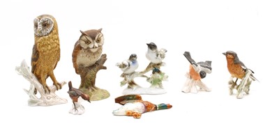 Lot 249 - A collection of ceramic model bids