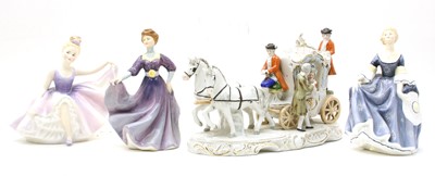 Lot 255 - A large collection of decorative ceramic models