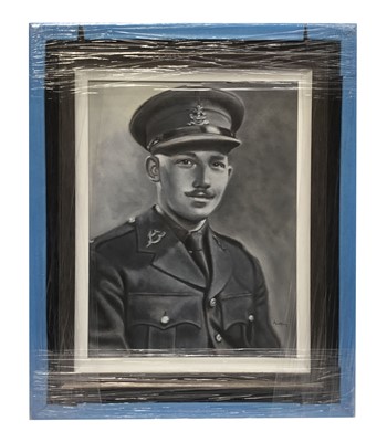 Lot 11 - Young Captain Tom oil on canvas