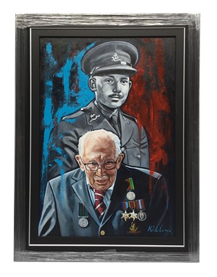 Lot 33 - Captain Tom Young and Old oil on canvas