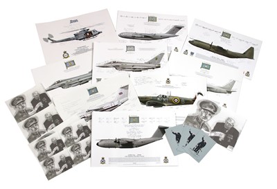 Lot 36 - A collection of sketches, prints and photographs of Captain Tom