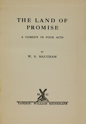 Lot 107 - MAUGHAM, W S: Home and Beauty.