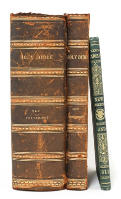 Lot 144 - THEOLOGY: 1- Cassell’s illustrated Family Bible; the old and new Testaments