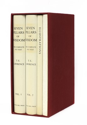 Lot 144 - LAWRENCE, T. E: Seven pillars of Wisdom. A triumph The complete 1922 text.