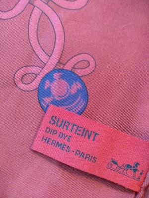 Lot 131 - An Hermès silk scarf