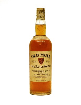 Lot 365 - John Hopkins & Co Ltd, Old Mull, old spring cap bottling, no volume or capacity stated, one bottle