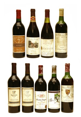 Lot 102 - Assorted Bordeaux to include: Château Phelan Segur, 1973, one bottle and eight various other bottles