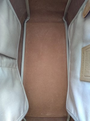Lot 77 - A Coach tan leather tote bag