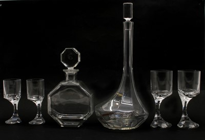 Lot 226 - A collection of Baccarat 'Narcisse' pattern glassware
