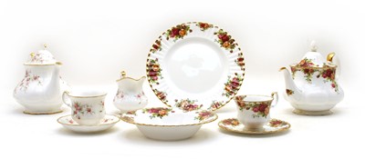 Lot 238 - A collection of Royal Albert Old Country Roses tea and dinner wares
