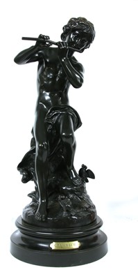 Lot 272 - A Lavergne large bronze figure