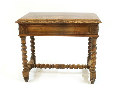 Lot 430 - An oak hall table