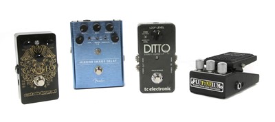 Lot 177 - A group of four guitar effects pedals