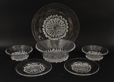 Lot 449 - A collection of 'Nautilus' glassware