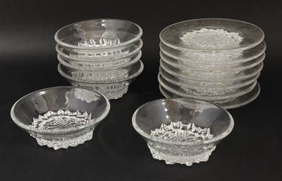 Lot 449 - A collection of 'Nautilus' glassware
