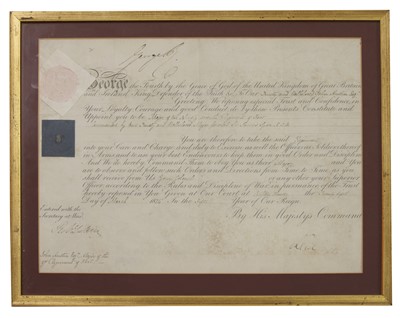 Lot 212 - George IV Signed