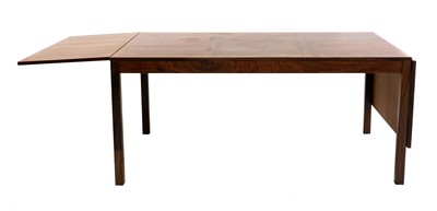 Lot 579 - A Danish rosewood dining table