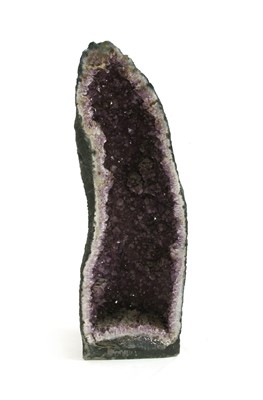 Lot 378 - A large amethyst geode