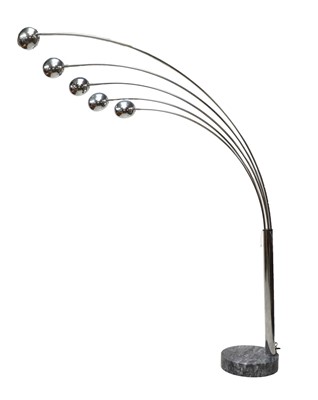 Lot 582 - An 'Arc' standard lamp
