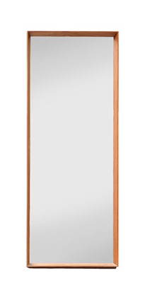 Lot 586 - A Danish teak wall mirror