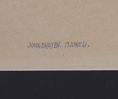 Lot 198 - John Bratby RA (1928-1992)