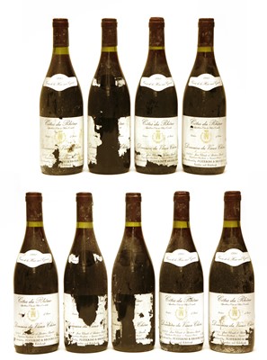 Lot 186 - Domaine de Vieux Chene, Jean Claude & Beatrice Bouche, 1991, nine bottles, damaged labels