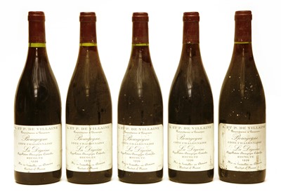 Lot 47 - Côte Chalonnaise, La Digoine, A. et P. de Villaine, 1996, five bottles