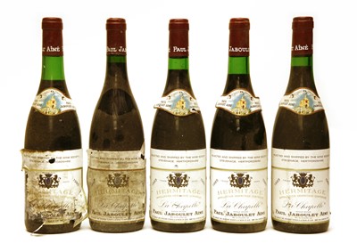 Lot 187 - Hermitage, La Chapelle, Paul Jaboulet Aîné, 1985, four bottles, and 1991, one bottle