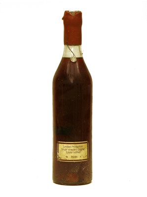 Lot 372 - Domaine Frapin, Vieille Grand Fine Champagne Cognac, no. 35289, label missing, one bottle